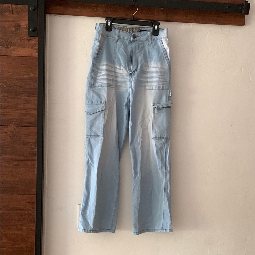 VIP Blue Cargo Pants with Classic Styling